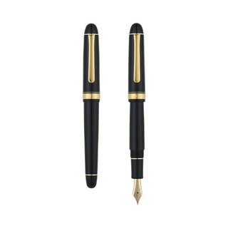 PLATINUM 白金 3776世纪富士旬景系列 钢笔 PNB-13000 升级版 黑色 M尖 单支装