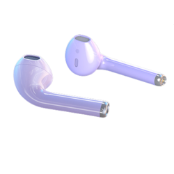 BASEUS 倍思 W04 半入耳式真无线动圈降噪蓝牙耳机 磨砂紫