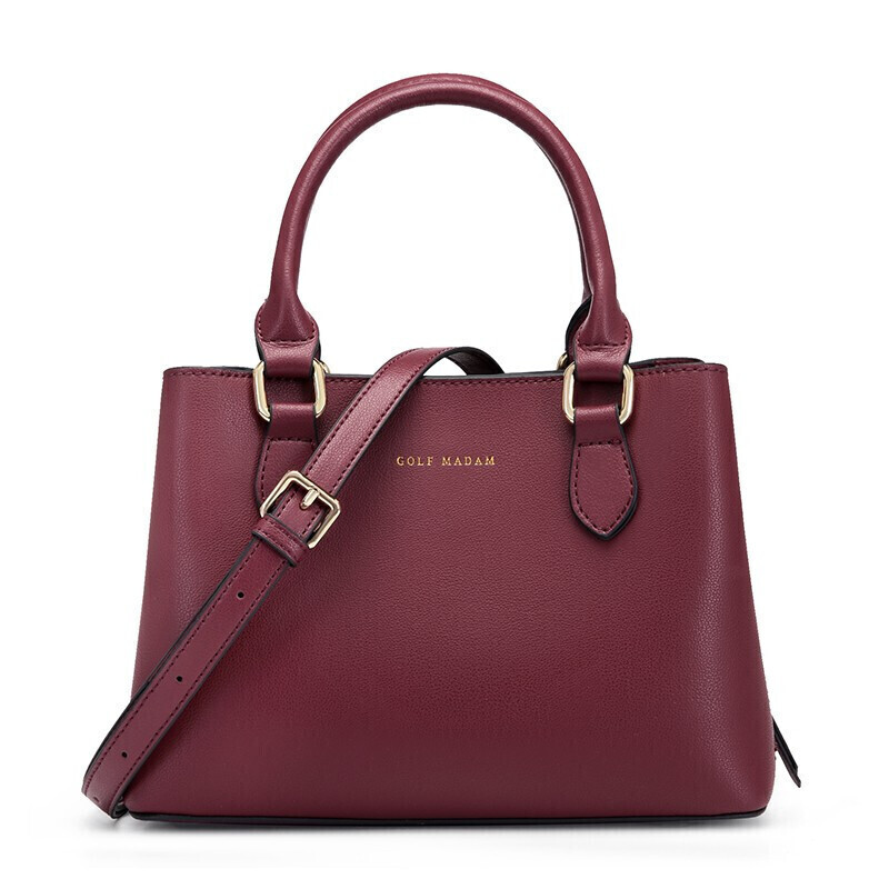 GOLF 高尔夫 女士手提包 1C022986J 酒红色 中号