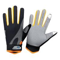 南极人 男子骑行手套 N2E0X04251 黑橘色 M