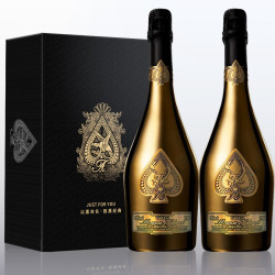 莱丁堡起泡酒梅花a香槟双支礼盒