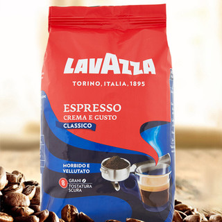 LAVAZZA 拉瓦萨 意大利 深度烘焙 浓缩奶香咖啡豆 1kg