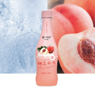 Yumpop 优之良饮 气泡水组合装 3口味 380ml*6瓶（桃之夭夭380ml*2瓶+橘汁自信380ml*2瓶+樱花白玉380ml*2瓶）