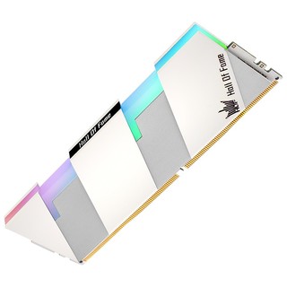 GALAXY 影驰 HOF PRO RGB DDR4 3600MHz RGB 台式机内存 灯条 白色 16GB 8GB*2