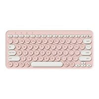 京东京造 K81 79键 蓝牙无线薄膜键盘 蜜桃 无光
