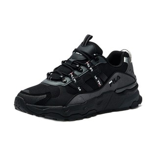 FILA 斐乐 Fashion Sneakers 男子休闲运动鞋 F12M134155F-BD 黑/南极灰 41