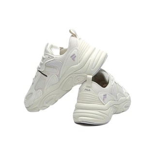 FILA 斐乐 HERITAGE RUNNING系列 女子跑鞋 F12W141116F-WA 微白/雨雾灰 40