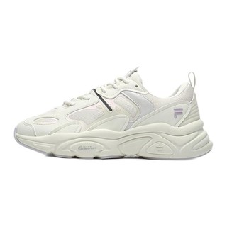 FILA 斐乐 HERITAGE RUNNING系列 女子跑鞋 F12W141116F-WA 微白/雨雾灰 40