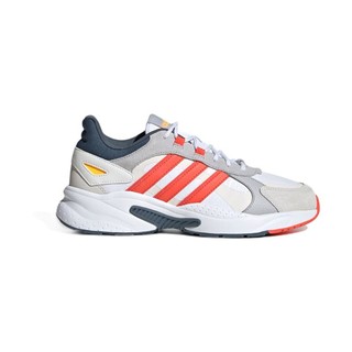 adidas NEO Crazychaos Shadow 男子休闲运动鞋 FX9106 米白/灰/红/藏青/黄 40.5