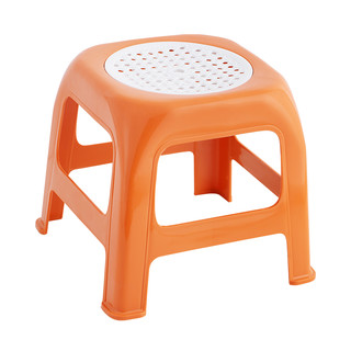 茶花塑料凳子儿童防滑换鞋凳家用浴室小凳子板凳换衣凳塑料凳加厚