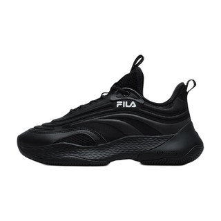 FILA 斐乐 Fusion 女子休闲运动鞋 T12W125201F-BK 黑色/光泽绿 36