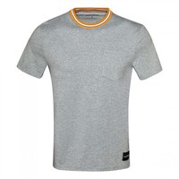 卡尔文·克莱 Calvin Klein 男士圆领短袖T恤 41K7467-034 灰色 L