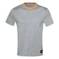 卡尔文·克莱 Calvin Klein 男士圆领短袖T恤 41K7467-034 灰色 XL