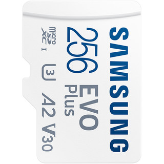 SAMSUNG 三星 MB-MC256KA Micro-SD存储卡 256GB（USH-I、V30、U3、A2）