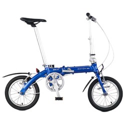 DAHON 大行 折叠自行车 BYA412 蓝色 14英寸 单速