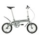  DAHON 大行 折叠自行车 BYA412 银色 14英寸 单速　