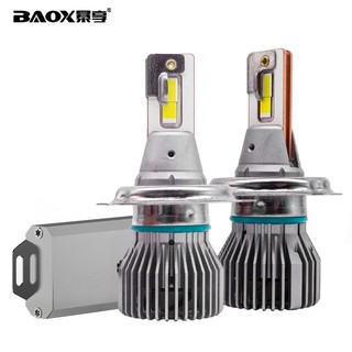 BAOX 暴享 汽车led大灯led车灯H4灯泡汽车led灯泡 白光6000K汽车灯泡 近光/远光/远近一体