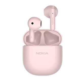 NOKIA 诺基亚 E3103 半入耳式真无线动圈降噪蓝牙耳机 活力粉