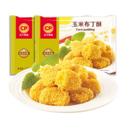 plus会员正大玉米布丁酥300g4袋