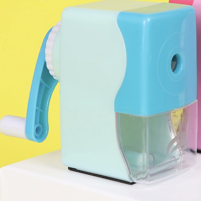 童乐屋 手摇削笔刀 活泼款 蓝色