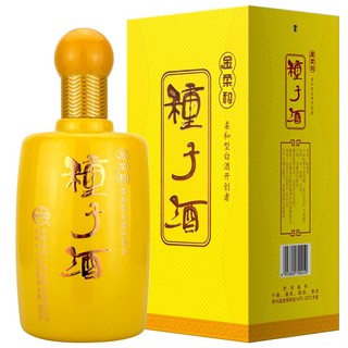 金种子 金柔和 种子酒 41.8%vol 浓香型白酒 460ml*4瓶 整箱装