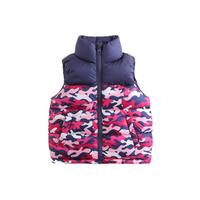 marc & janie 马克珍妮 TW213633 男童羽绒马甲 紫色迷彩 24M