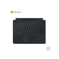Microsoft 微软 Surface Pro 8原装键盘盖超薄触控笔 Pro 8原装典雅黑键盘【有触控笔槽】
