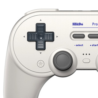 8BITDO 八位堂 Pro 2 蓝牙双模游戏手柄 经典白