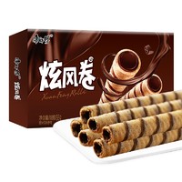 PLUS会员、有券的上：康师傅 炫风卷 巧克力味蛋卷 55g