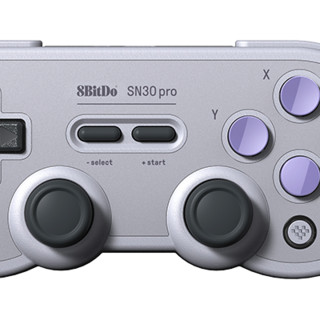 8BITDO 八位堂 SN30 Pro SN版 蓝牙双模游戏手柄 灰色
