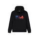 FILA 斐乐 F11M038227FBK 男款连帽卫衣