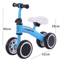 abay 儿童滑行车1-3周岁生日婴儿宝宝玩具踏行学部溜溜扭扭平衡车