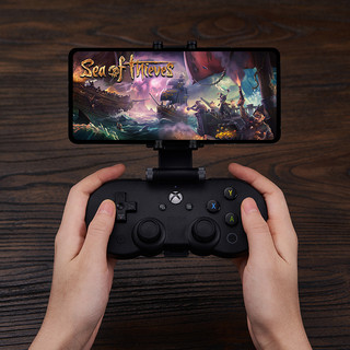 8BITDO 八位堂 SN30 Pro 微软合作款 无线游戏手柄 黑色+支架 套装