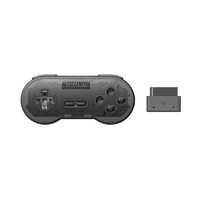 8BITDO 八位堂 SN30 2.4G无线游戏手柄 黑透