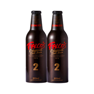 Falcos 珐酷 原浆啤酒烈啤 230ml*2瓶