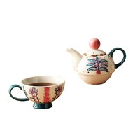 摩登主妇 陶瓷小茶壶套装（一壶一杯）