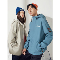 A21 R403114029 男士防风连帽风衣