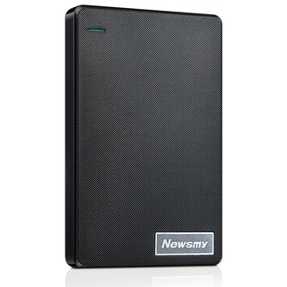 Newsmy 纽曼 清风 2.5英寸Micro-B便携移动机械硬盘 500GB USB3.0 黑色
