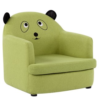 杰尼特 S106 儿童卡通小沙发 绿色小熊 布艺款