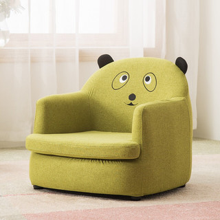 杰尼特 S106 儿童卡通小沙发 绿色小熊 布艺款