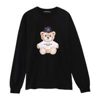 DANNY BEAR JEANS 男女款圆领卫衣 DJY1501079-11B 黑色