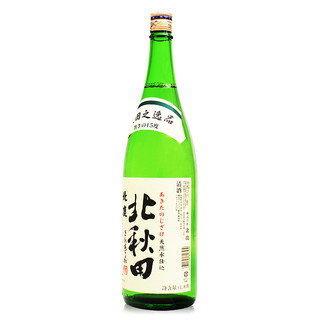 北秋田 北鹿北秋田牌清酒1.8L日本原装进口洋酒米酒发酵酒酿造酒日式清酒 北鹿北秋田牌清酒1.8L