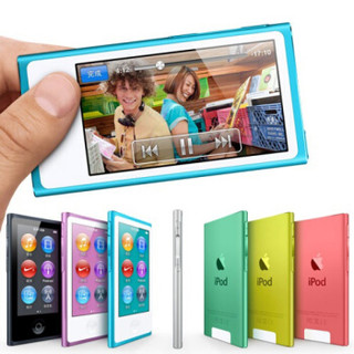 苹果ipod nano7 16G mp4触屏 MP3 7代蓝牙Airpods播放器 可帮下歌 97新16G粉色 16GB 官方标配