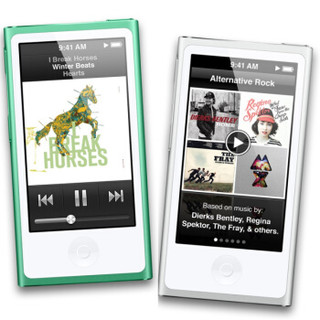 苹果ipod nano7 16G mp4触屏 MP3 7代蓝牙Airpods播放器 可帮下歌 97新16G粉色 16GB 官方标配