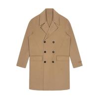 GXG 男士羊毛长款大衣 GY126570G406 卡其色 XL