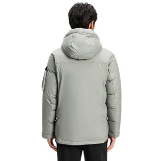 KOLON SPORT 24NATURE系列 GORE-TEX 男子户外羽绒服 LHDJ1WNK19-GY 灰色 XL