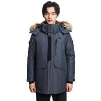 KOLON SPORT 24NATURE系列 SNOWBALL 男子户外羽绒服 LHDJ1WN015-GY 灰蓝 L