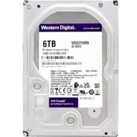 Western Digital 西部数据 3.5英寸 监控级硬盘 6TB（5400rpm、64MB）WD62PURX