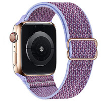 炫匠 Apple Watch7 41mm表盘 尼龙编织表带 紫丁香