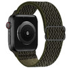 炫匠 Apple Watch7 41mm表盘 尼龙编织表带 军绿色